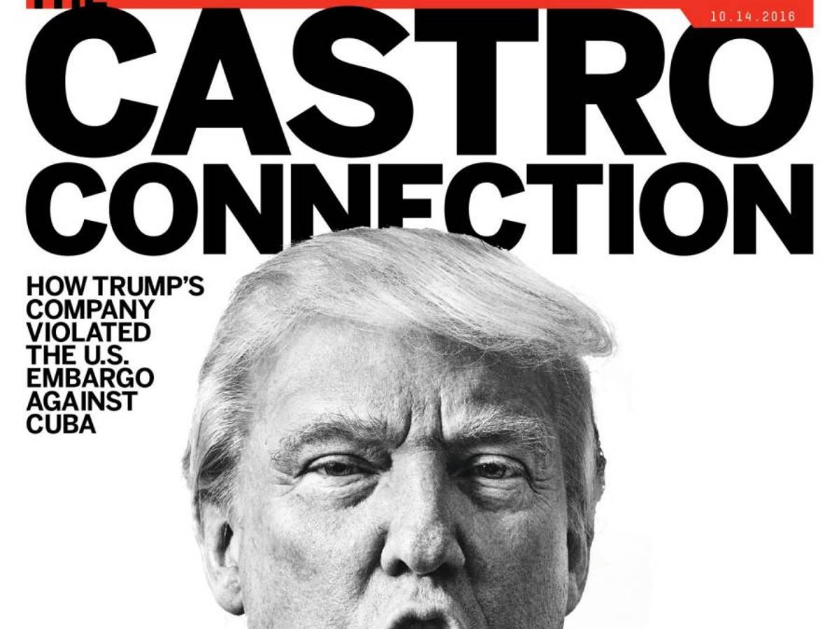 $!Empresa de Trump violó el embargo de EU a Cuba: “Newsweek”