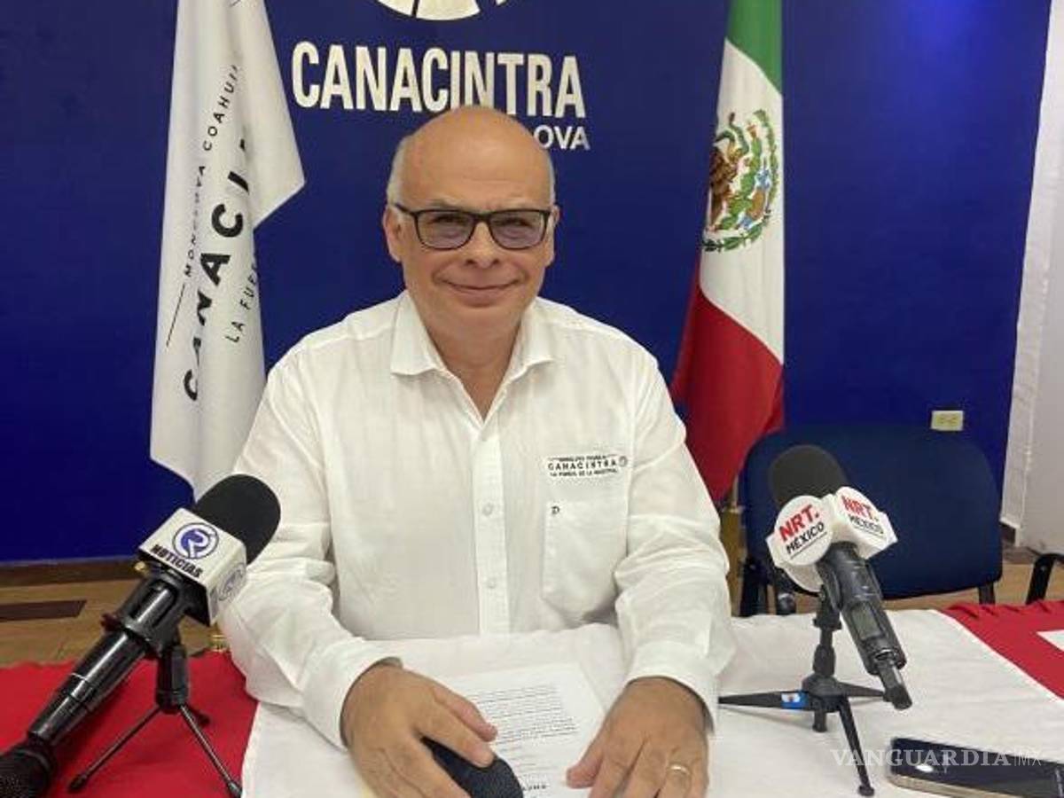 $!Alejandro Loya, presidente de Canacintra, confirma que las empresas automotrices en Monclova mantendrán su estabilidad laboral.