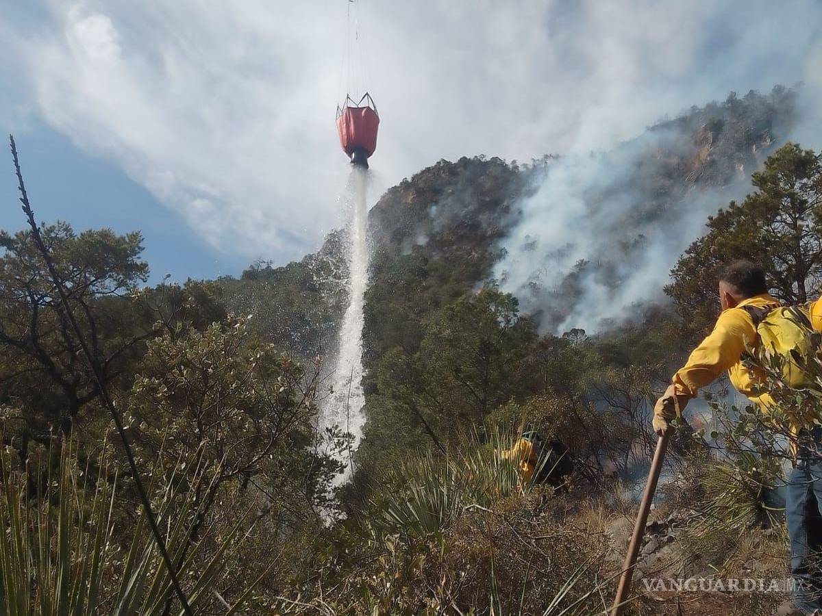 $!Los trabajos de combate al incendio en San José de los Nuncio continuarán el día de mañana
