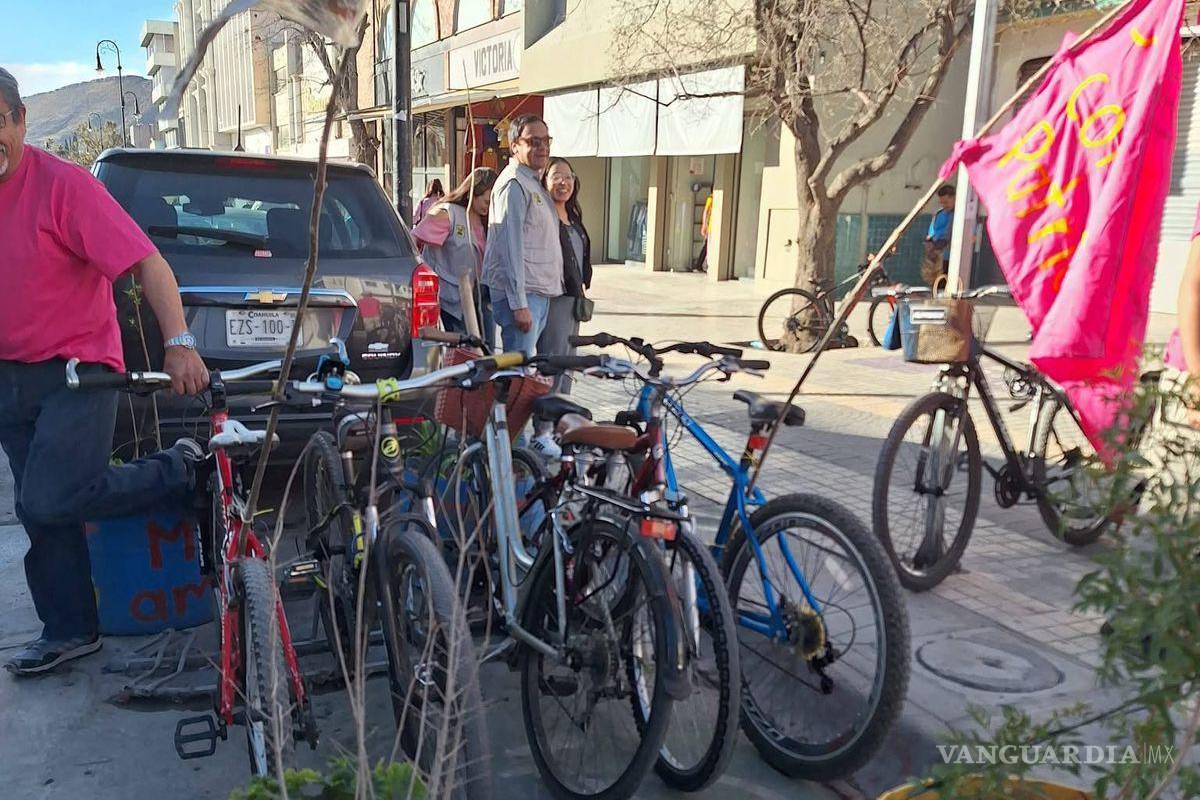 $!El punto de partida de la rodada fue en la esquina de Manuel Acuña y Victoria.