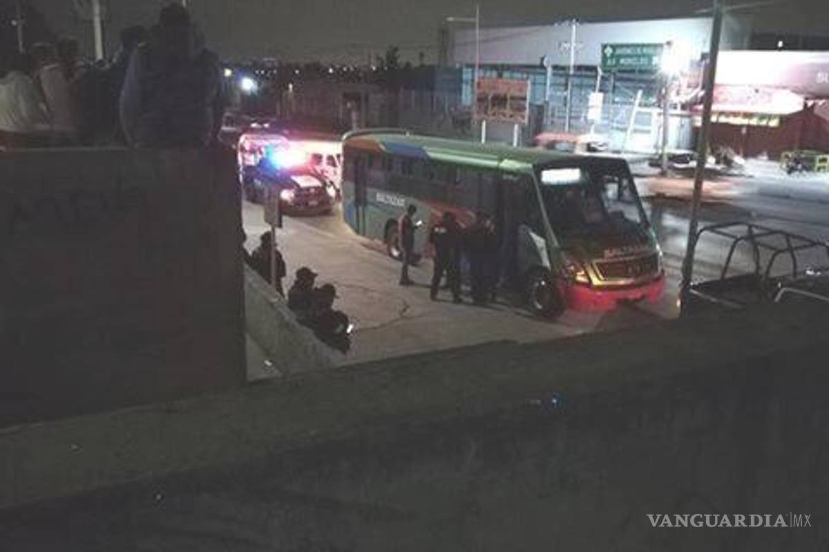 Matan a pasajero durante asalto a transporte en el Edomex