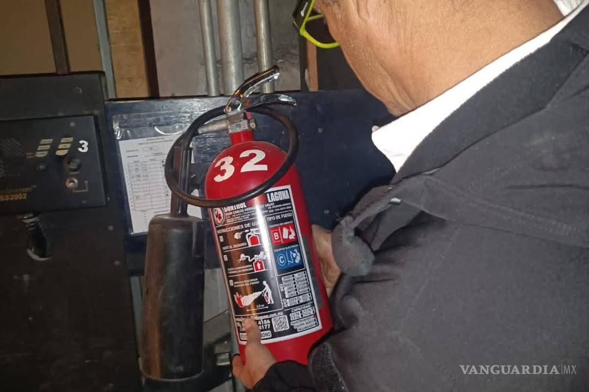 Torreón: imparte Protección Civil curso sobre uso y manejo adecuado de extintores