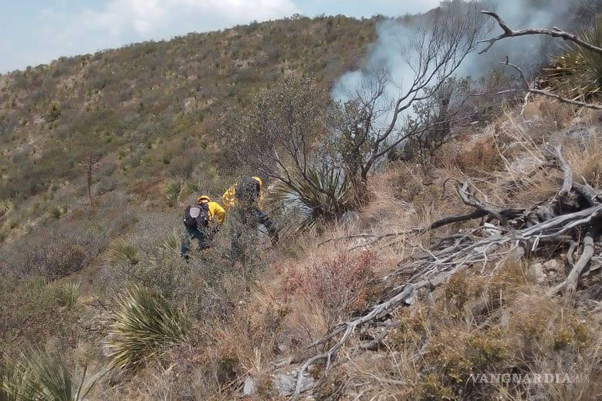 Liquidado el 98% del incendio en cañón de San Lorenzo en Saltillo