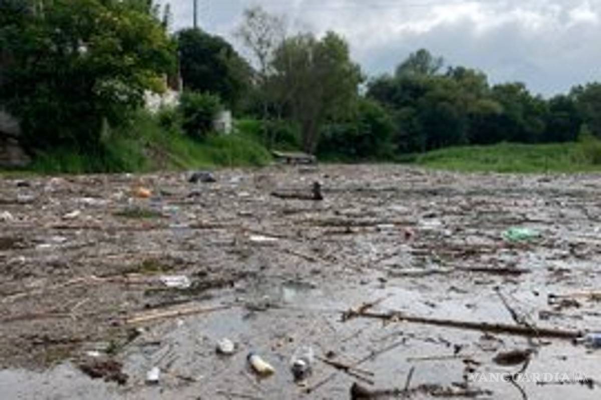 $!Se contamina y llena de basura presa de la Boca en Santiago, Nuevo León