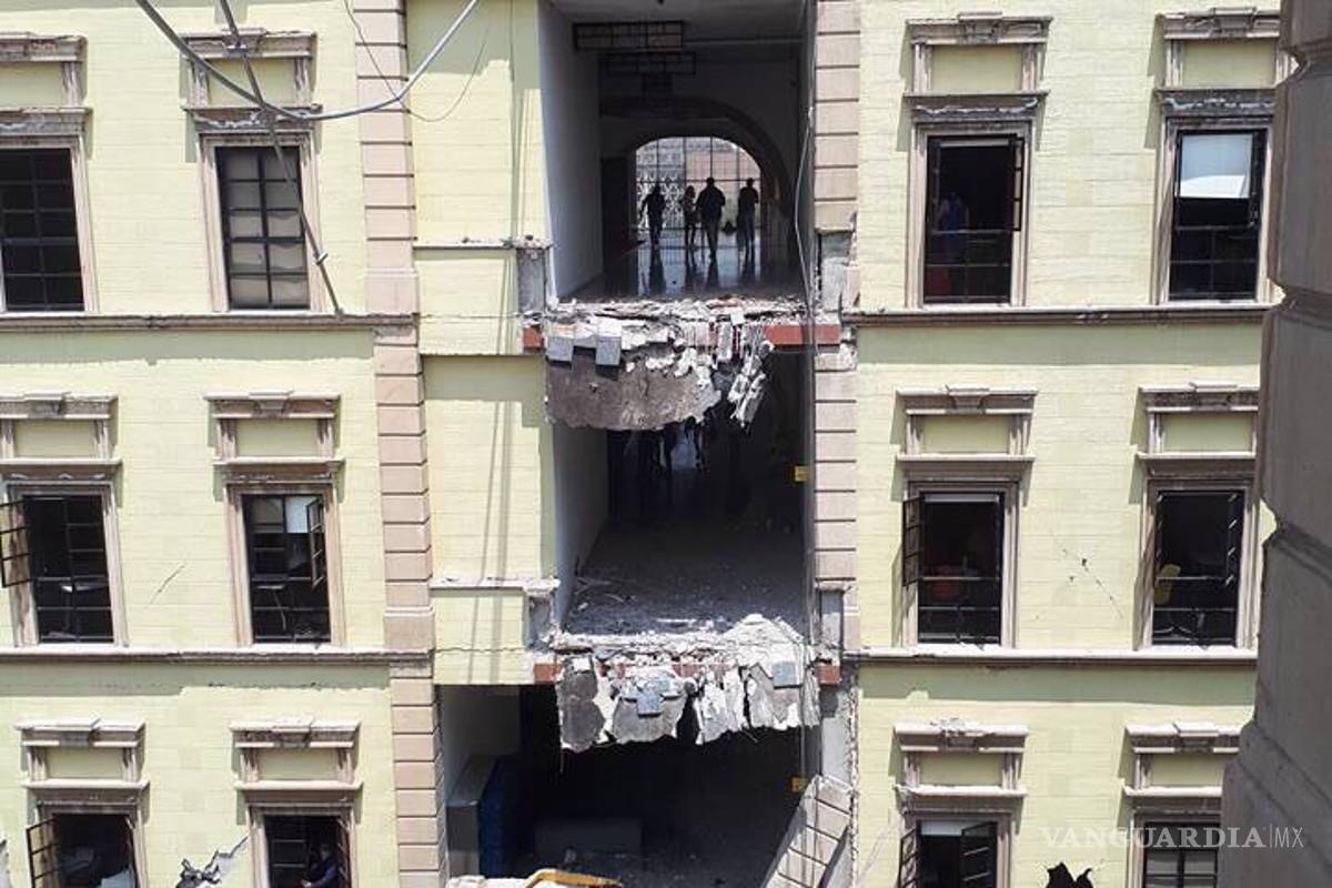 $!Fotos del desastre que dejó el sismo en la Ciudad de México