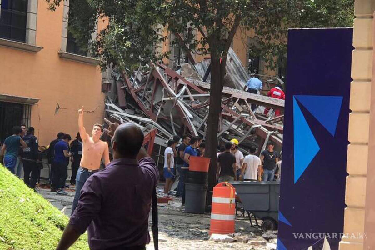 $!Fotos del desastre que dejó el sismo en la Ciudad de México