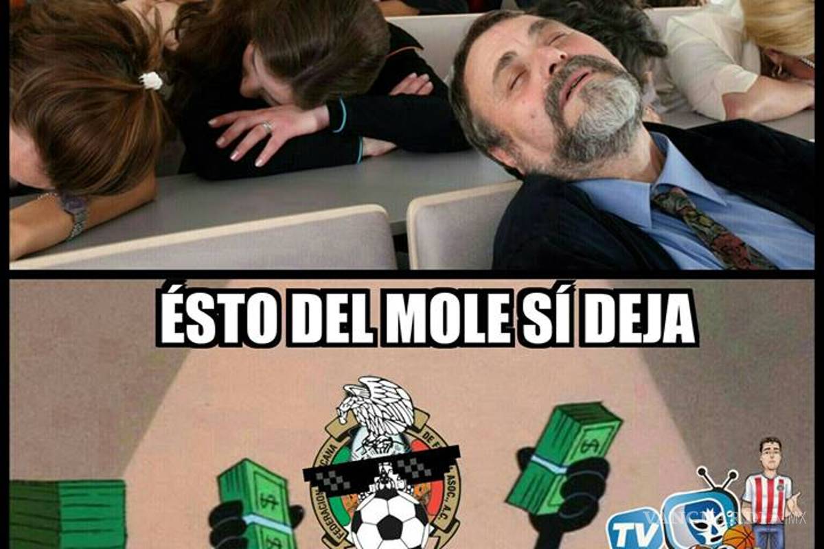 $!¿Te dormiste en el juego de México? Despierta con los memes