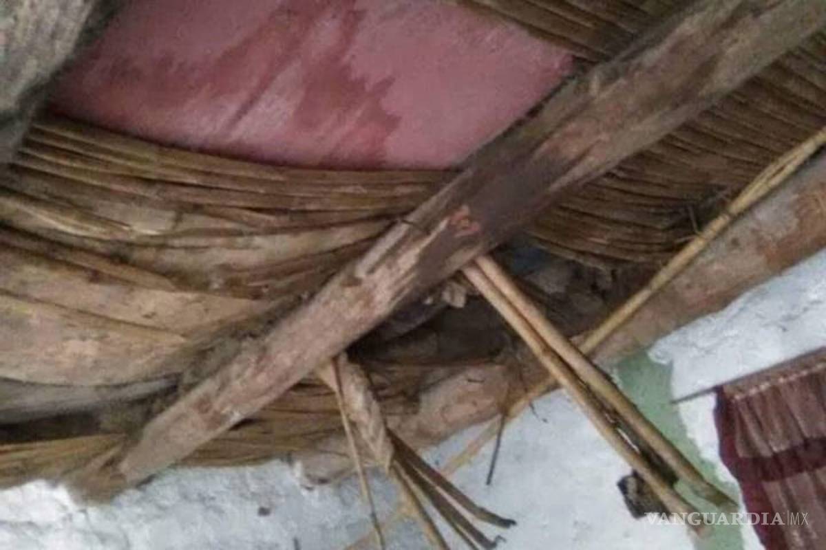 $!Lluvia provoca daños en hogares de Ocampo y Cuatro Ciénegas