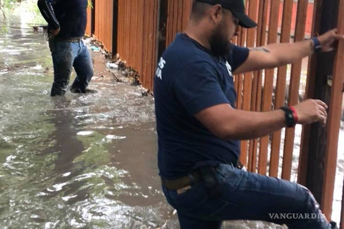Cayeron 4 pulgadas de lluvia en Monclova; autoridades reportan saldo blanco