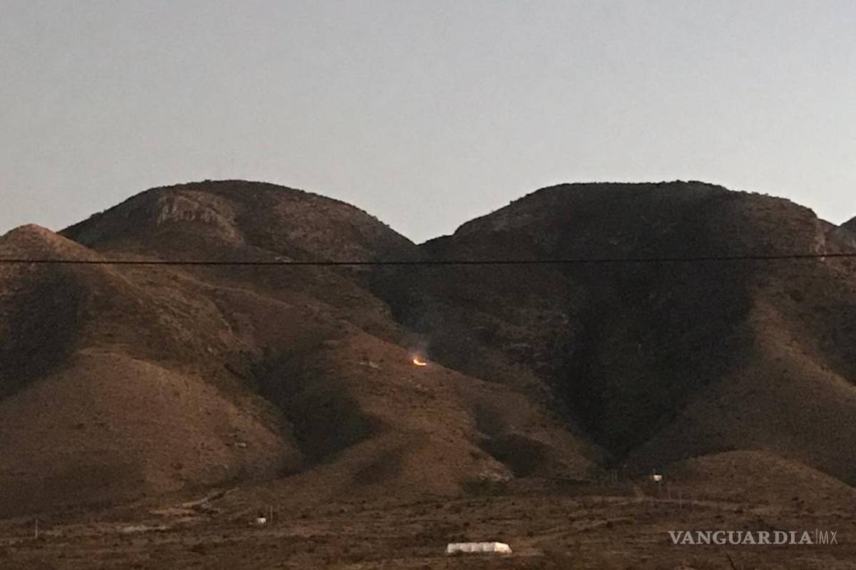 Diez hectáreas fueron afectadas por incendio en Sierra de Zapalinamé