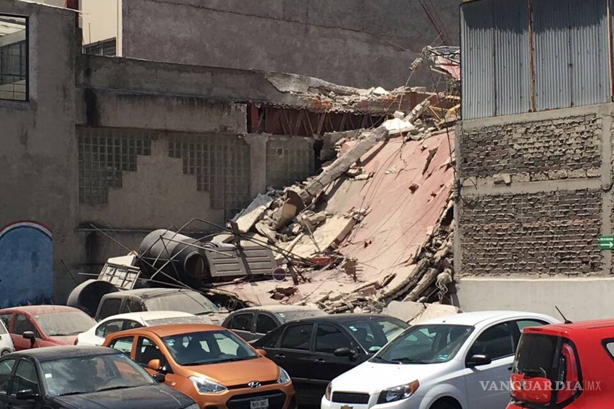 $!Fotos del desastre que dejó el sismo en la Ciudad de México
