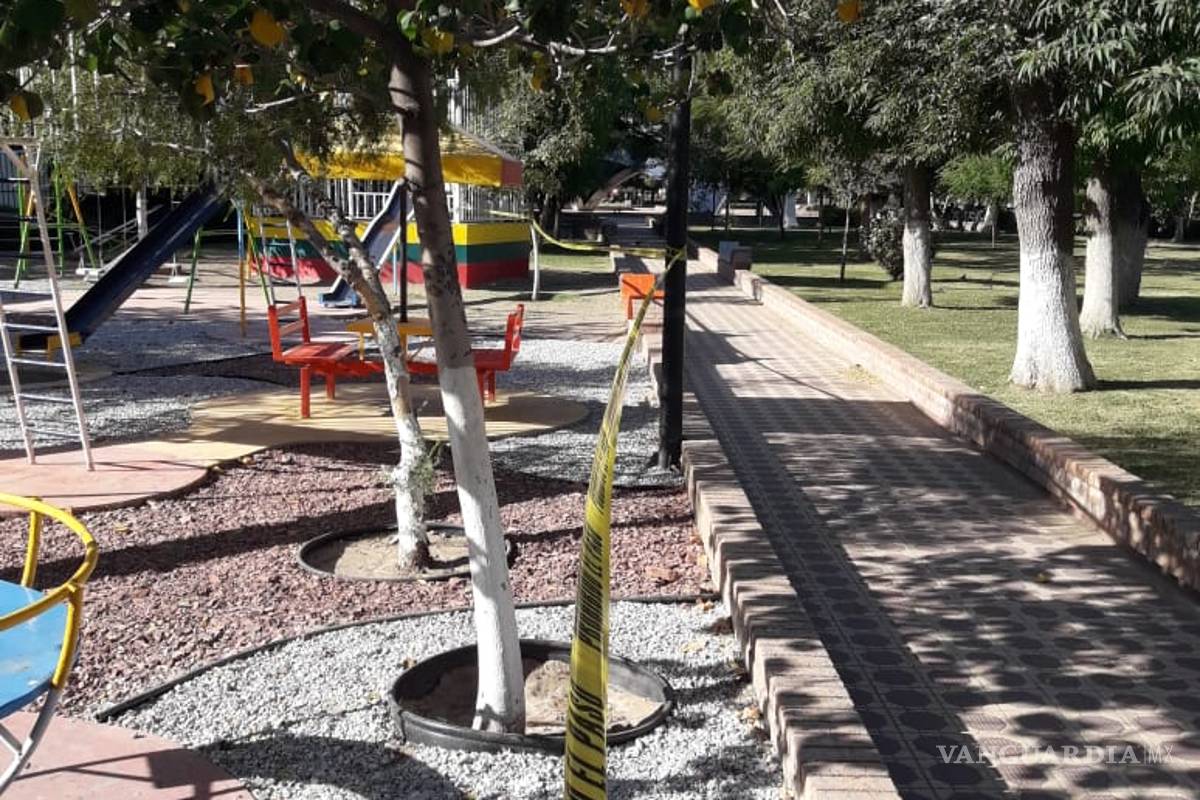 Inhabilitan áreas recreativas de Torreón como medida preventiva ente COVID-19