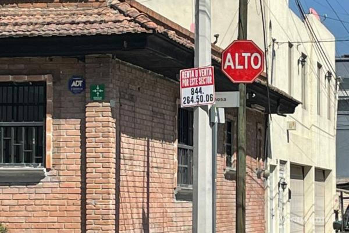 $!En la calle Chiapas y alrededores se observan varias casas en venta, tanto con letreros visibles como en plataformas digitales como Marketplace.