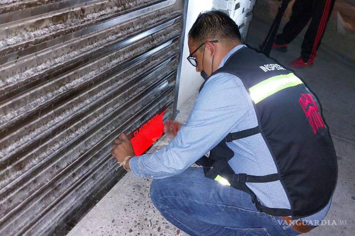 Por falta de licencia para consumo de alcohol, clausuran Restaurante-Bar en Torreón