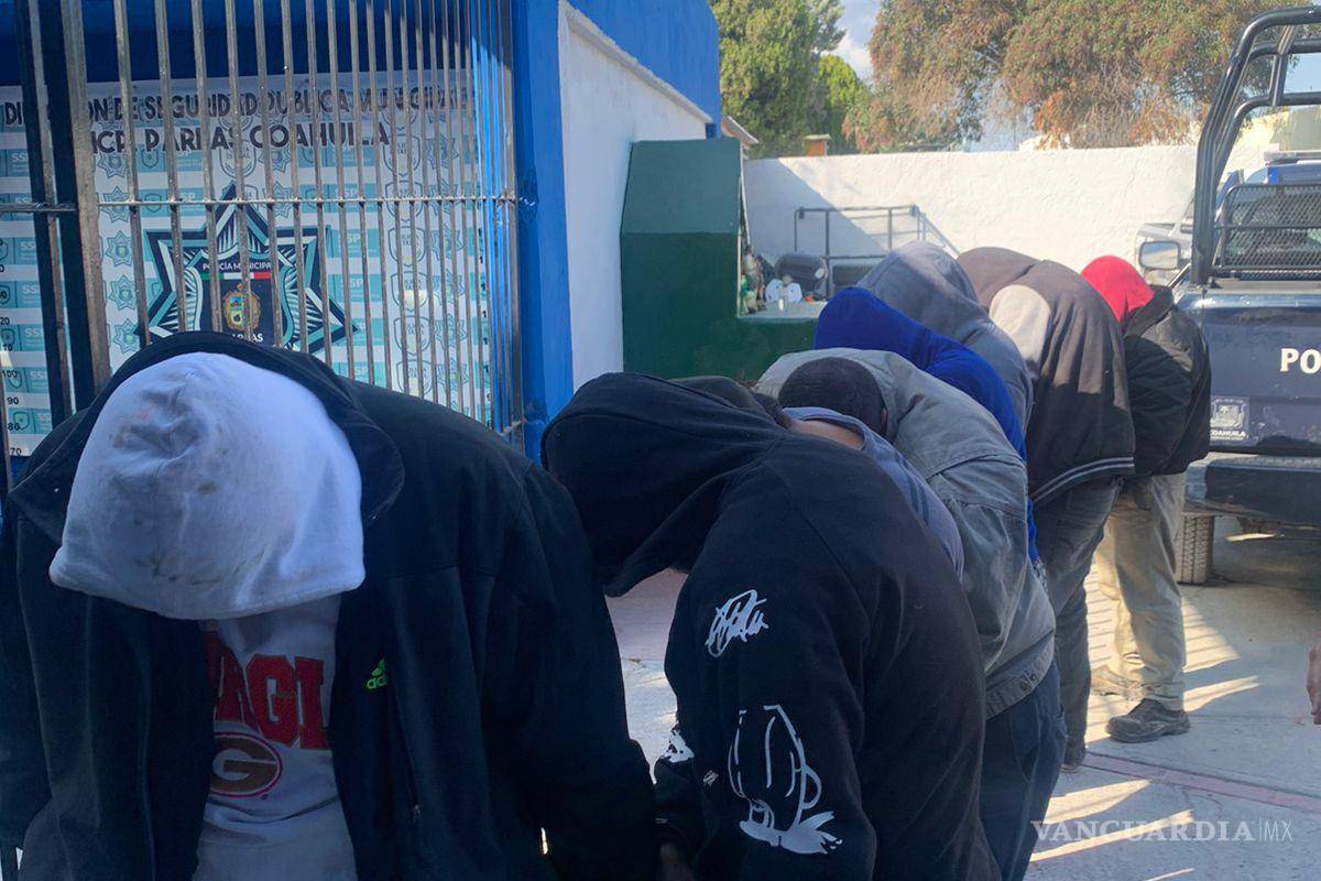 Capturan a siete tras robar mercancía de un tráiler en la carretera Saltillo-Torreón