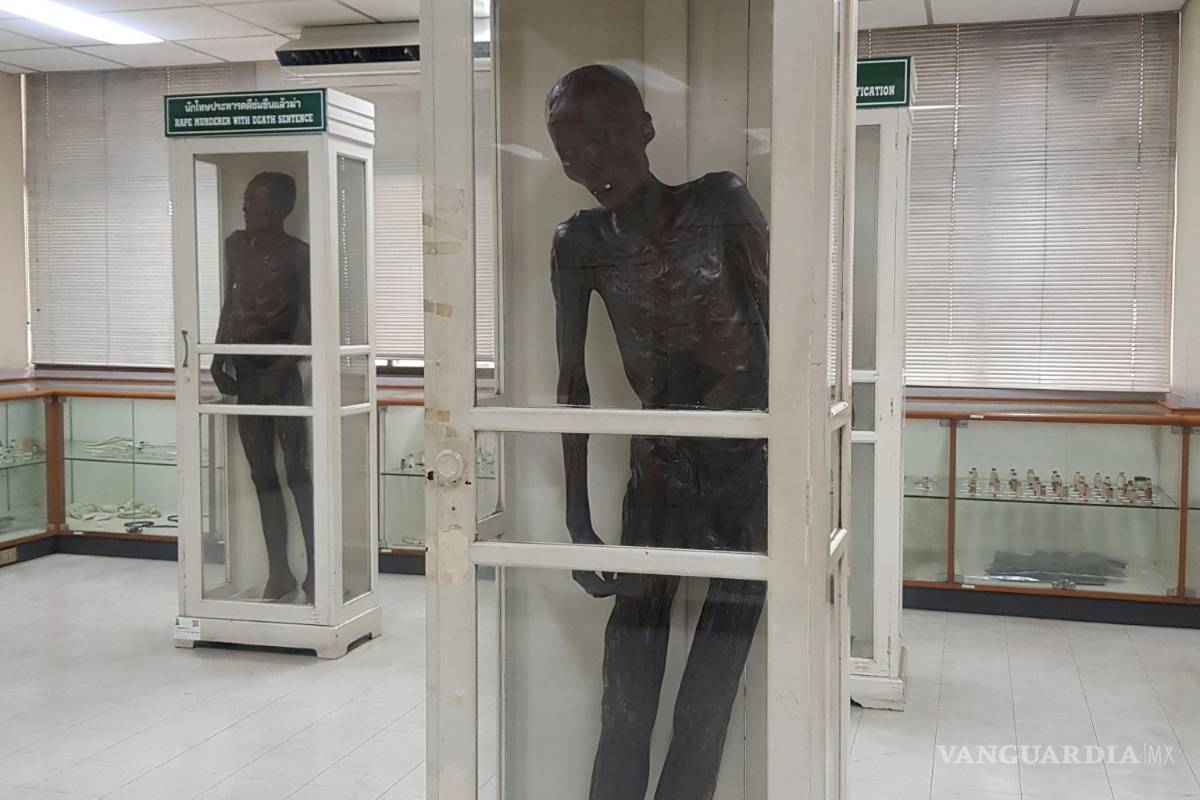 &quot;No salgas de noche o vendrá Si Uey y te comerá el hígado&quot;, momia del asesino Si Uey Sae-Ung se conserva en un museo de Bangkok