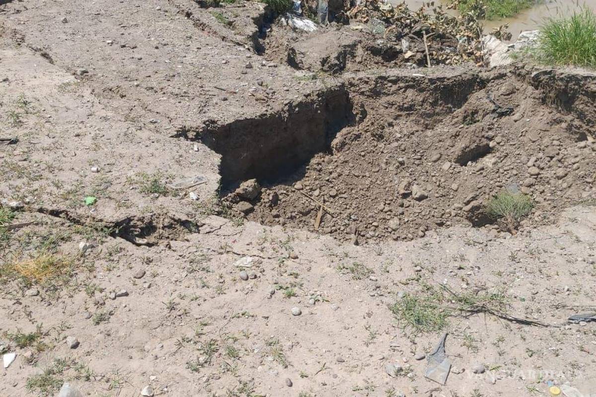 Atienden eventos causados por reblandecimiento del suelo en Torreón