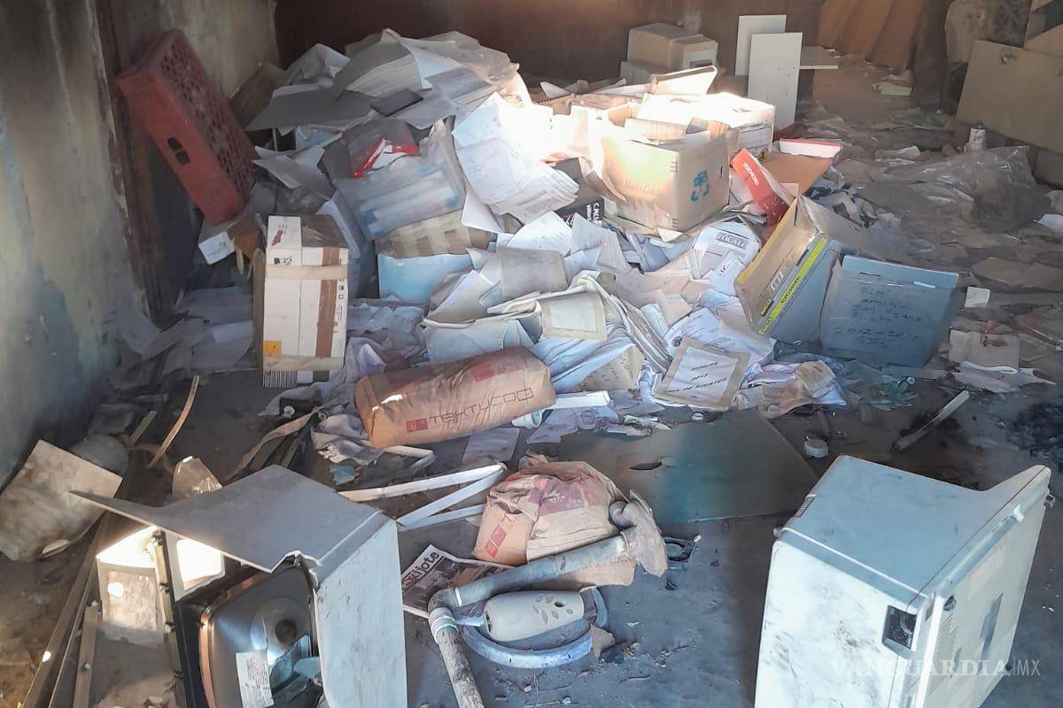 Monclova: Recinto sindical de obreros de AHMSA sufre vandalismo y ya es nido de malvivientes