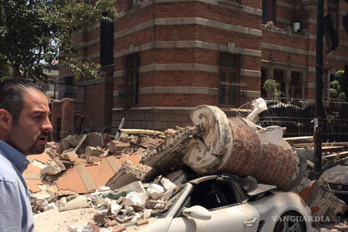 $!Fotos del desastre que dejó el sismo en la Ciudad de México