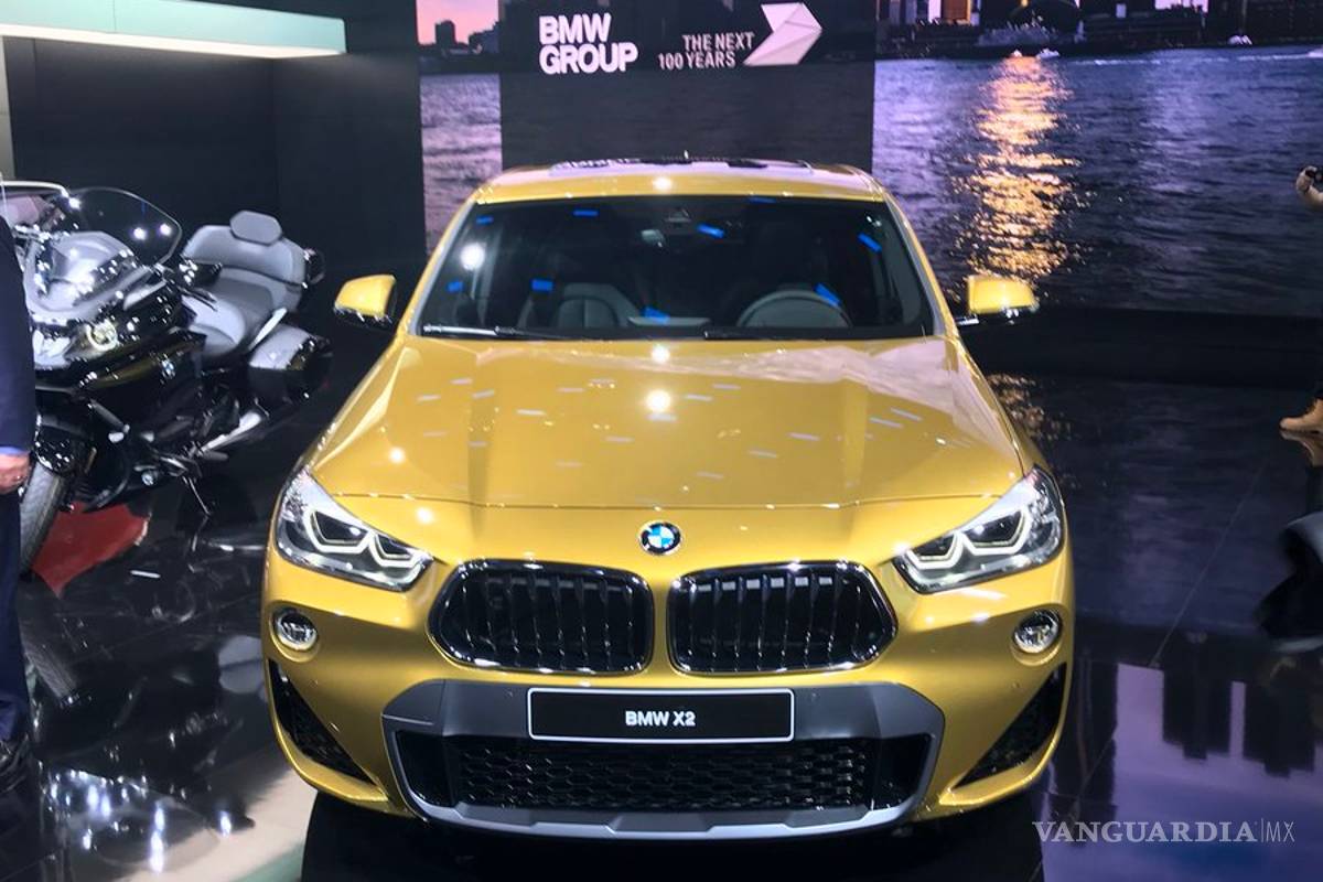 $!Nuevo BMW X2 2018 hace su debut en Auto Show de Detroit