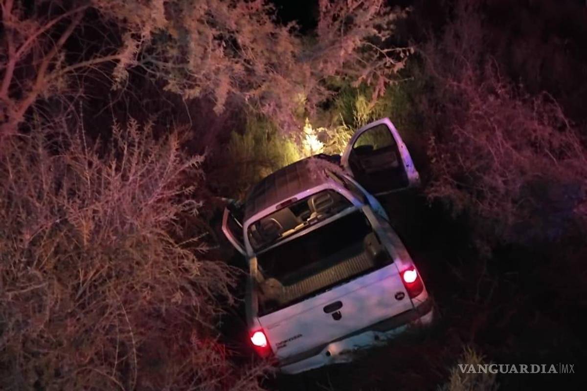 Sufren accidente en Ramos Arizpe y conductora desaparece; la encuentran sin vida en arroyo horas más tarde