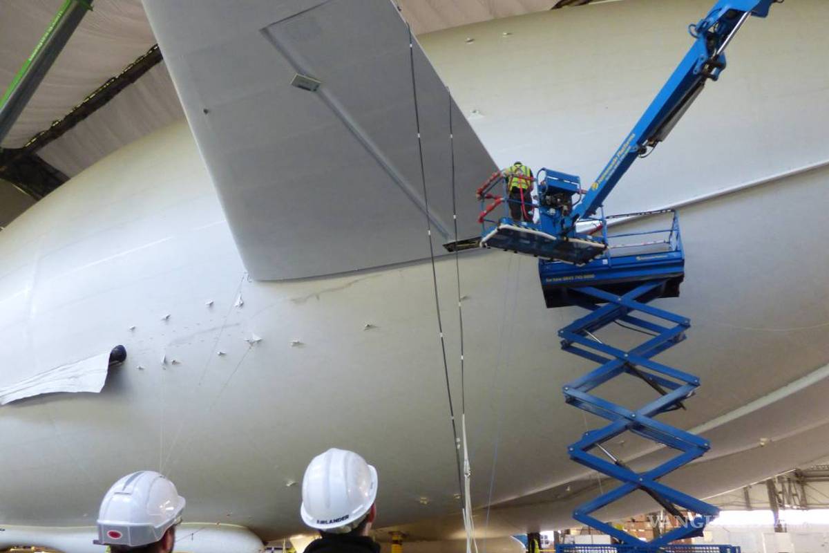 $!Airlander, la aeronave más grande y ecológica