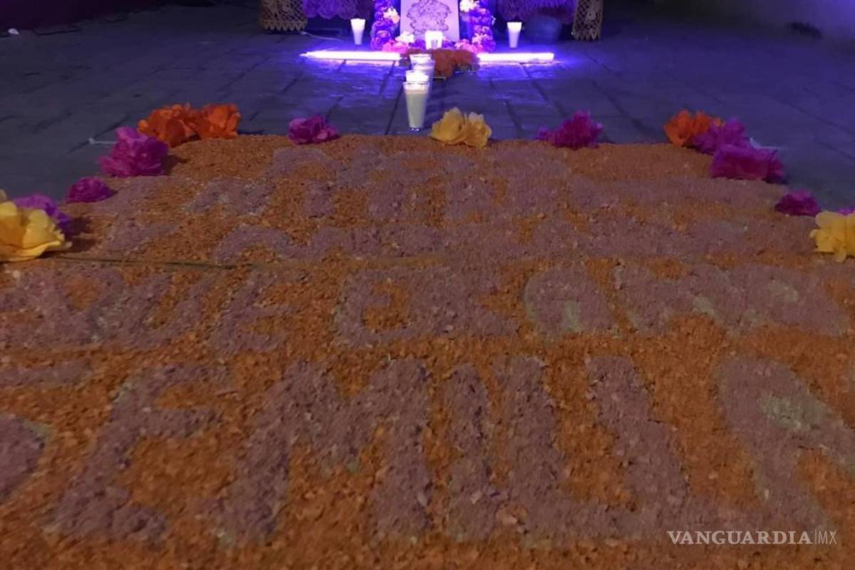 Ofrecen altar por víctimas de feminicidio en Saltillo