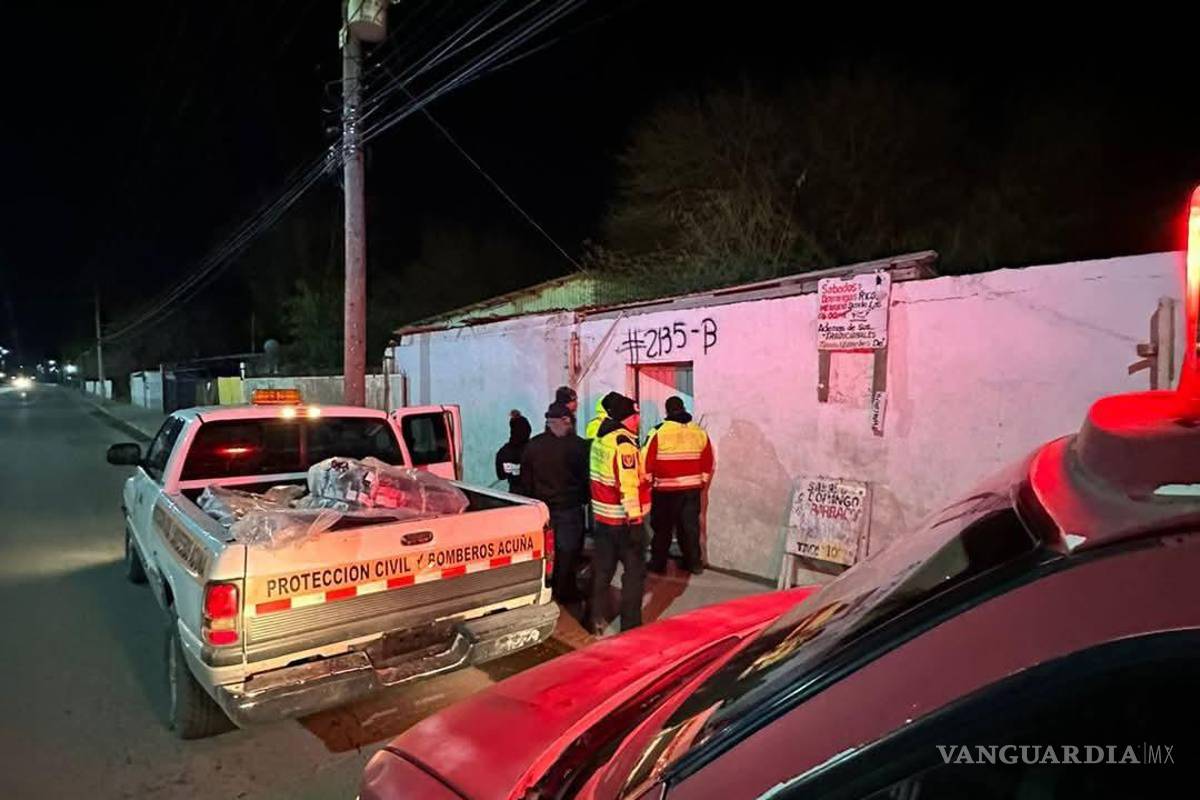 ‘Operativo Abrigo’ protege a las personas vulnerables ante el intenso frío en Acuña