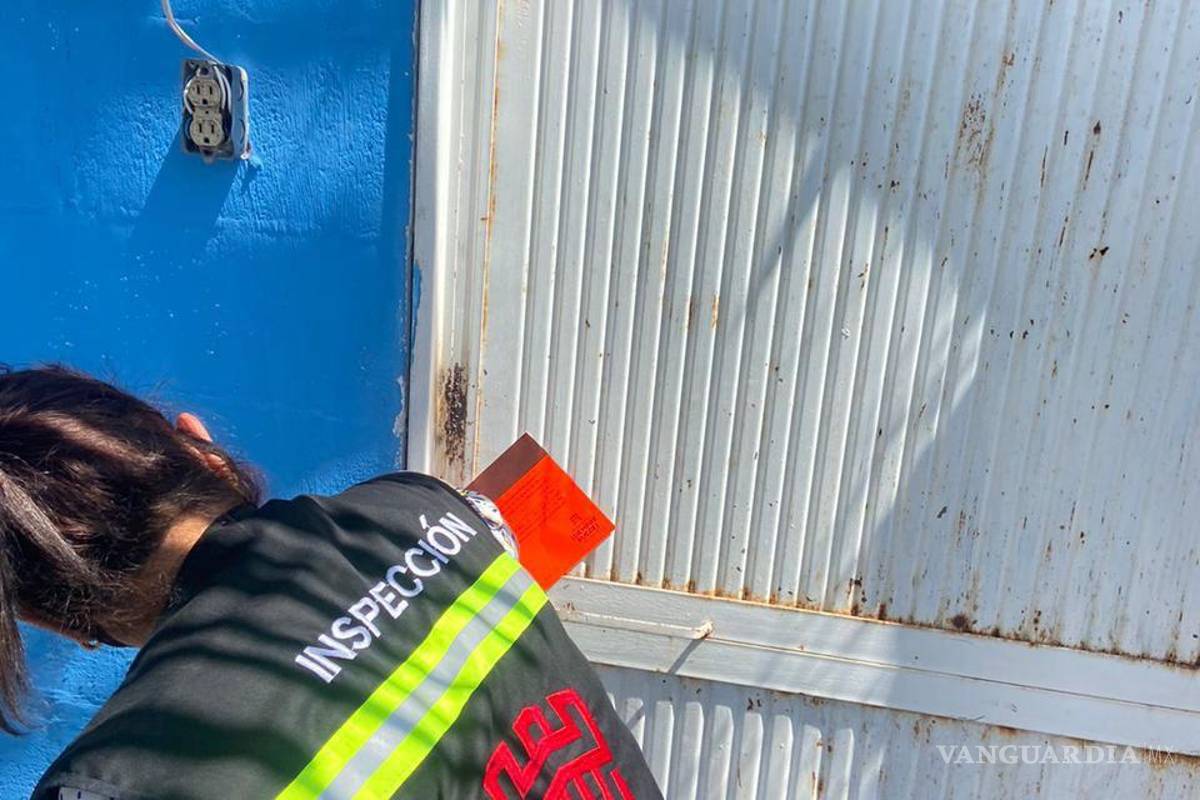 Inspección y Verificación de Torreón clausura lavado de autos en Villas del Bosque