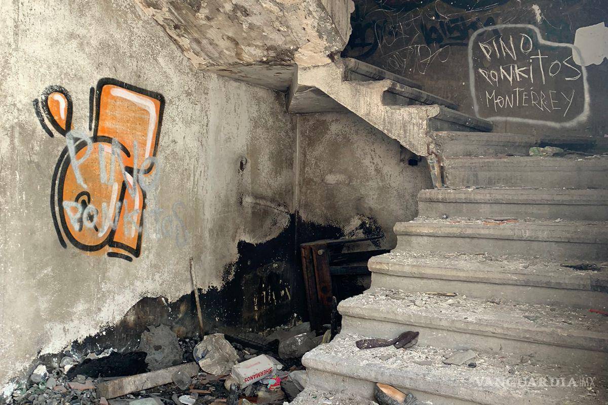 Antiguo Mercado del Ojo de Agua de Saltillo es convertido en guarida para vándalos y drogadictos