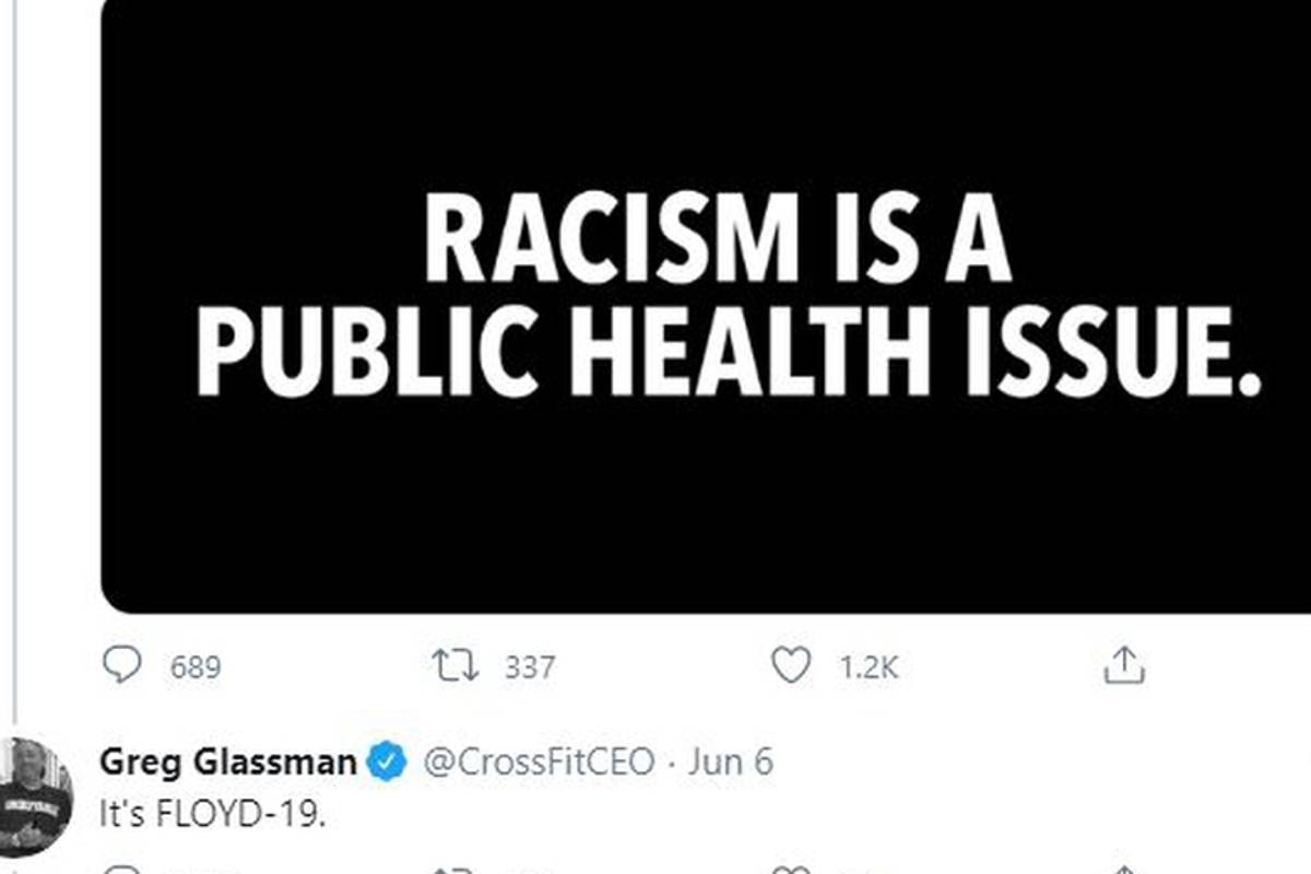 $!Greg Glassman, creador del CrossFit, se burla de muerte de George Floyd y pierde patrocinadores