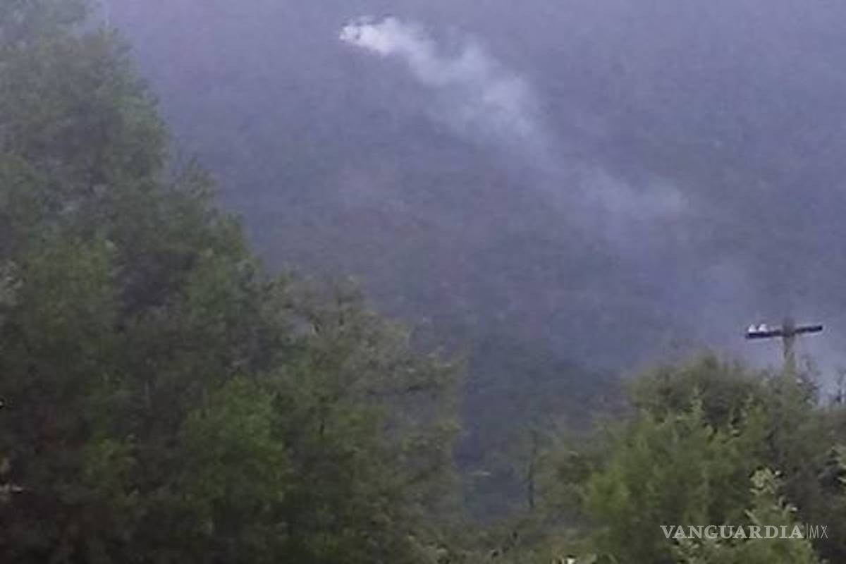 Reportan incendio en la Sierra de Arteaga