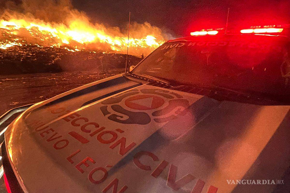 Moviliza a cuerpos de auxilio incendio en planta de Simeprode, en Nuevo León