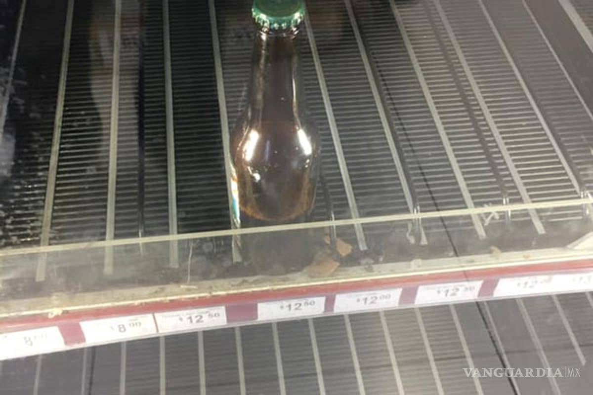 Se agota la cerveza en Monclova
