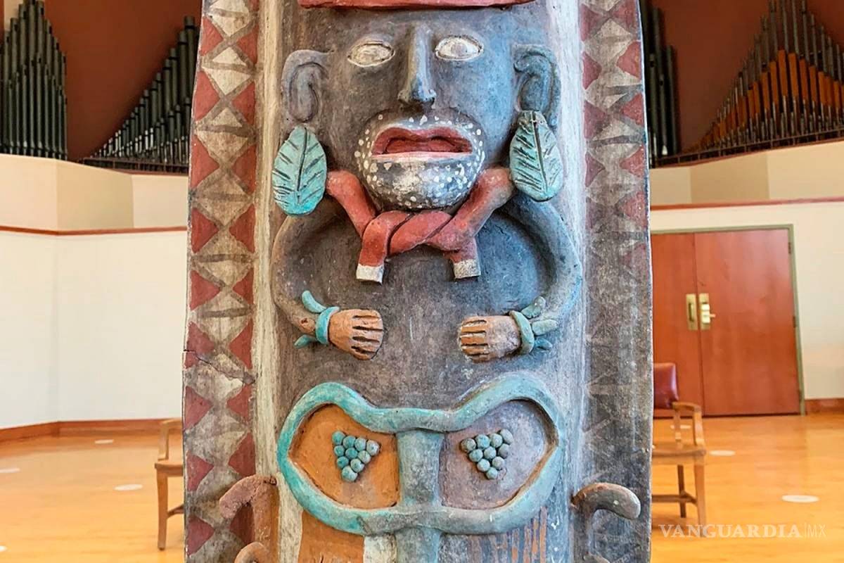 México recupera urna maya elaborada entre 900-1600 d.C. que estaba en EU