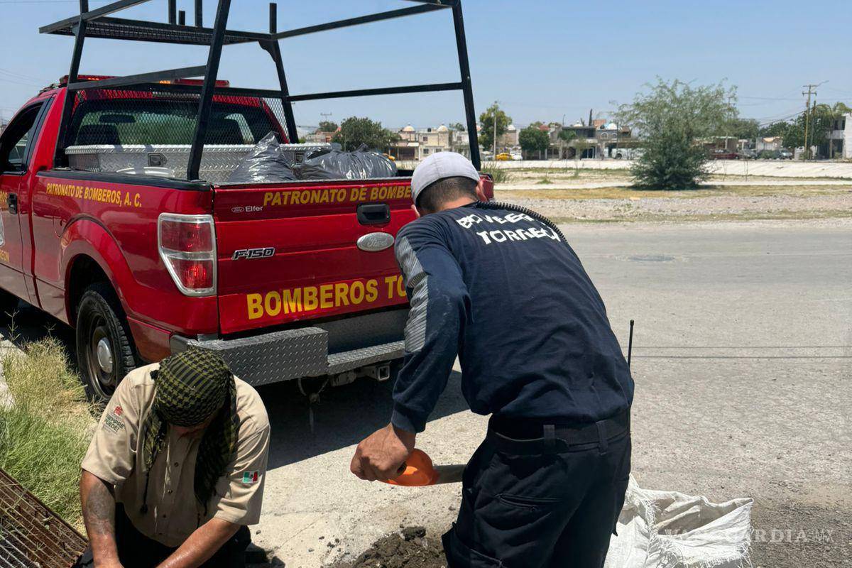 Previo a tormentas intensifican acciones del Plan Municipal de Atención a Lluvias en Torreón