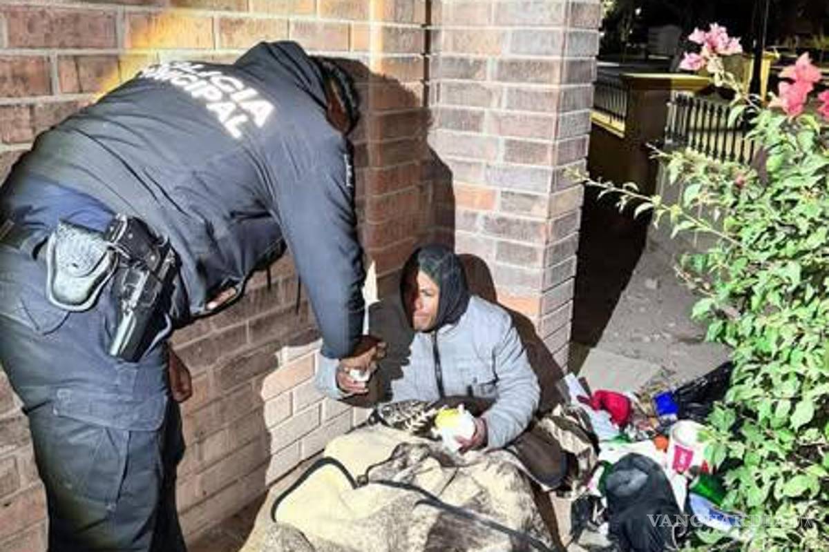 Intensifican recorridos del ‘Operativo Abrigo’, ante las bajas temperaturas en Torreón