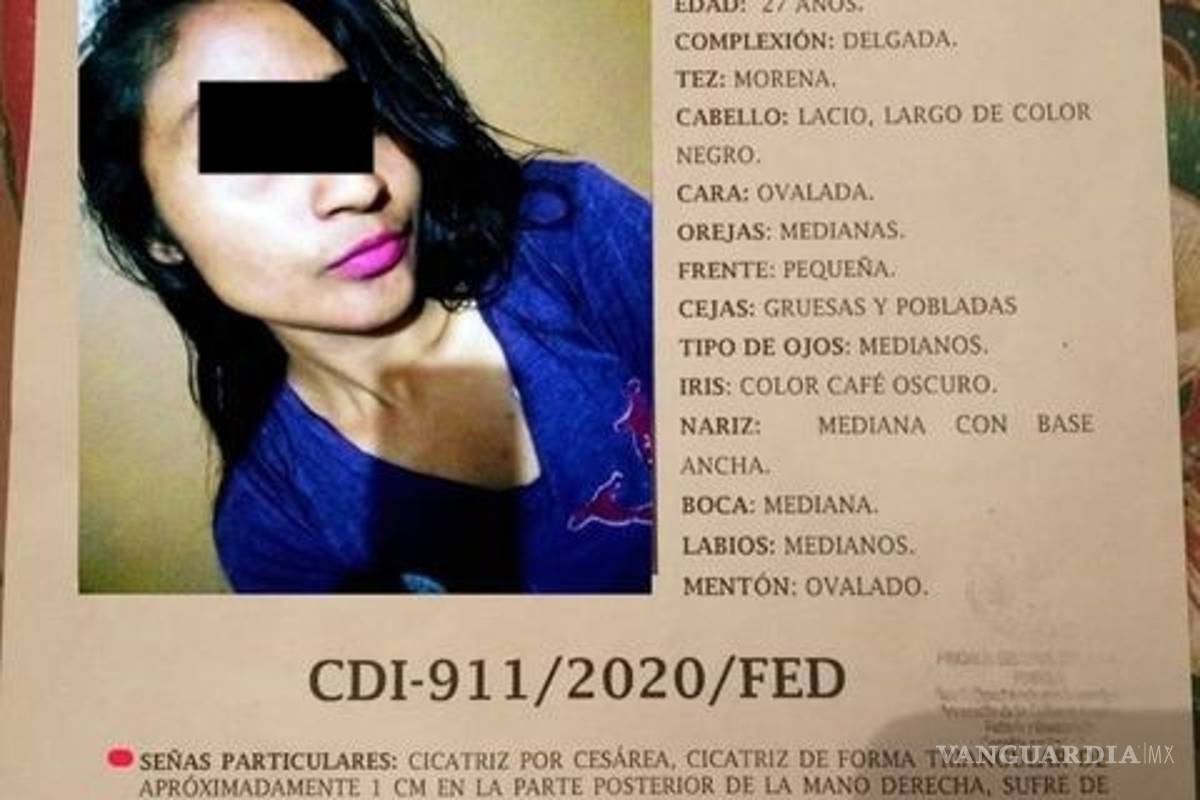 La reportaron desaparecida... la encontraron encobijada dos días después