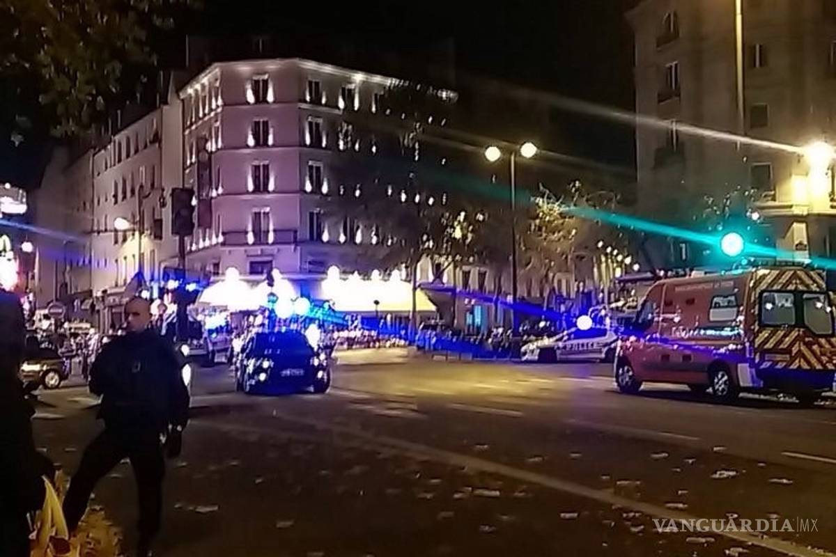 Se registran múltiples ataques en París; reportan varios muertos