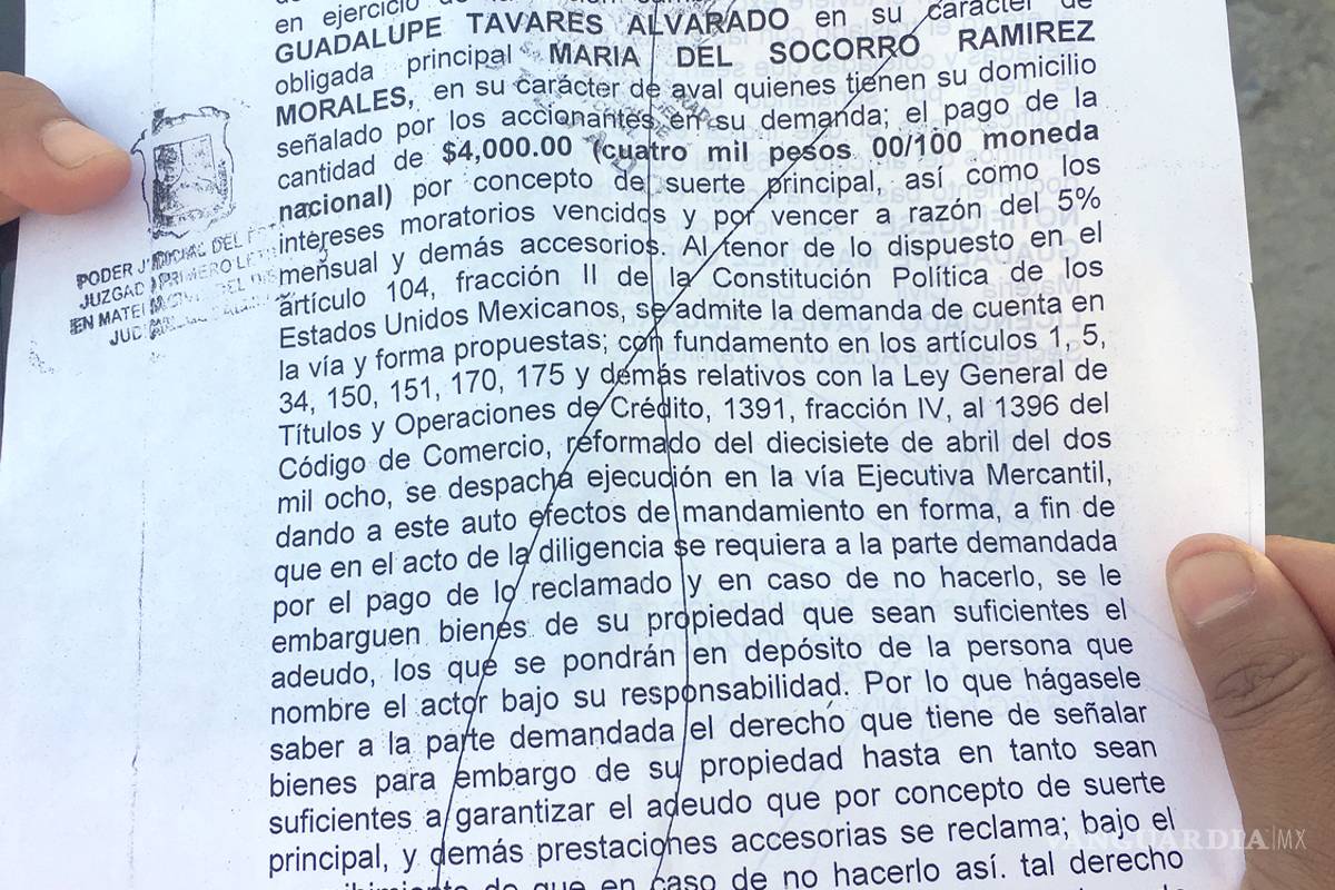 $!Saltillenses acusan a empresa de préstamos de cobros indebidos