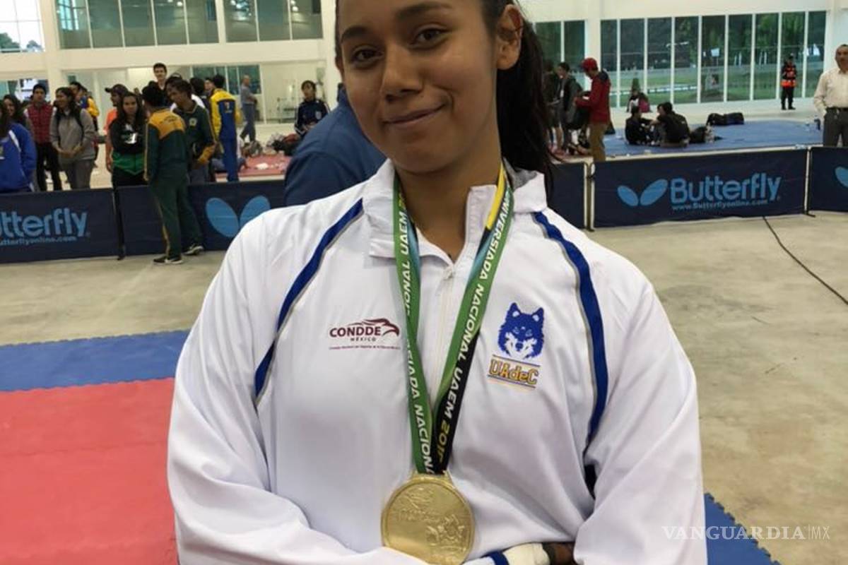 Comienza la cosecha de medallas por parte de la UAdeC en la Universiada Nacional 2018