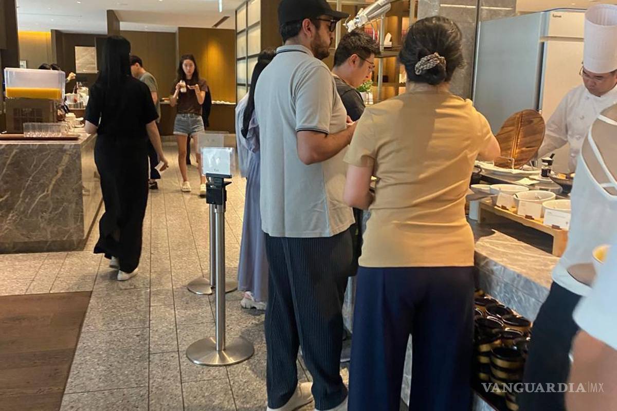 Muy fifí: Captan a Andy López en hotel 5 estrellas en Tokio