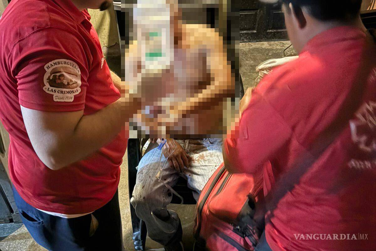 Provoca disturbios pese a portar brazalete electrónico y resulta lesionado en Monclova