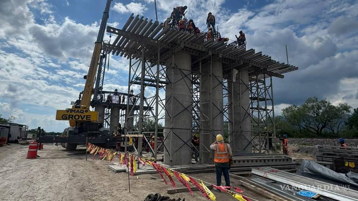 Realizan recorrido por obras del tren de pasajeros Saltillo-Monterrey-Nuevo Laredo