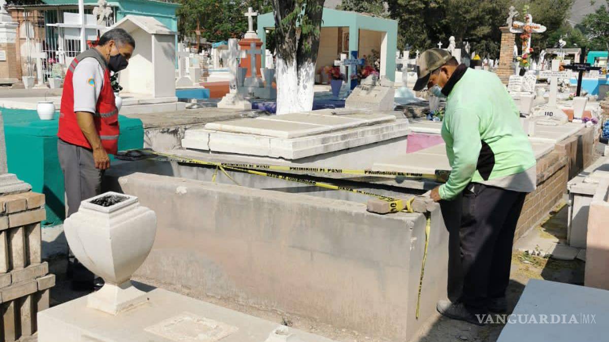 Inicia vigilancia en panteones por Día de las Madres en Saltillo