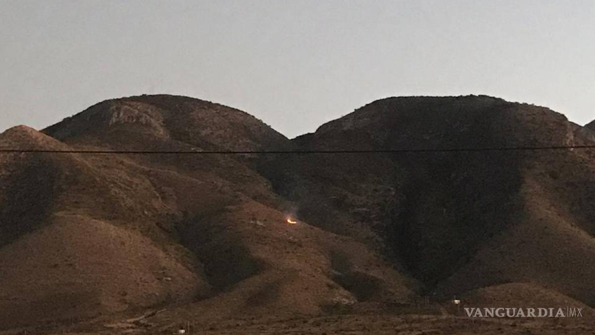 Diez hectáreas fueron afectadas por incendio en Sierra de Zapalinamé