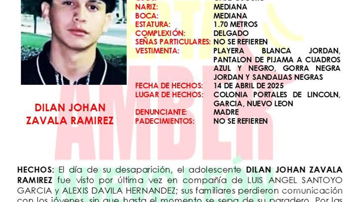 Buscan a tres amigos que desaparecieron en García, Nuevo León