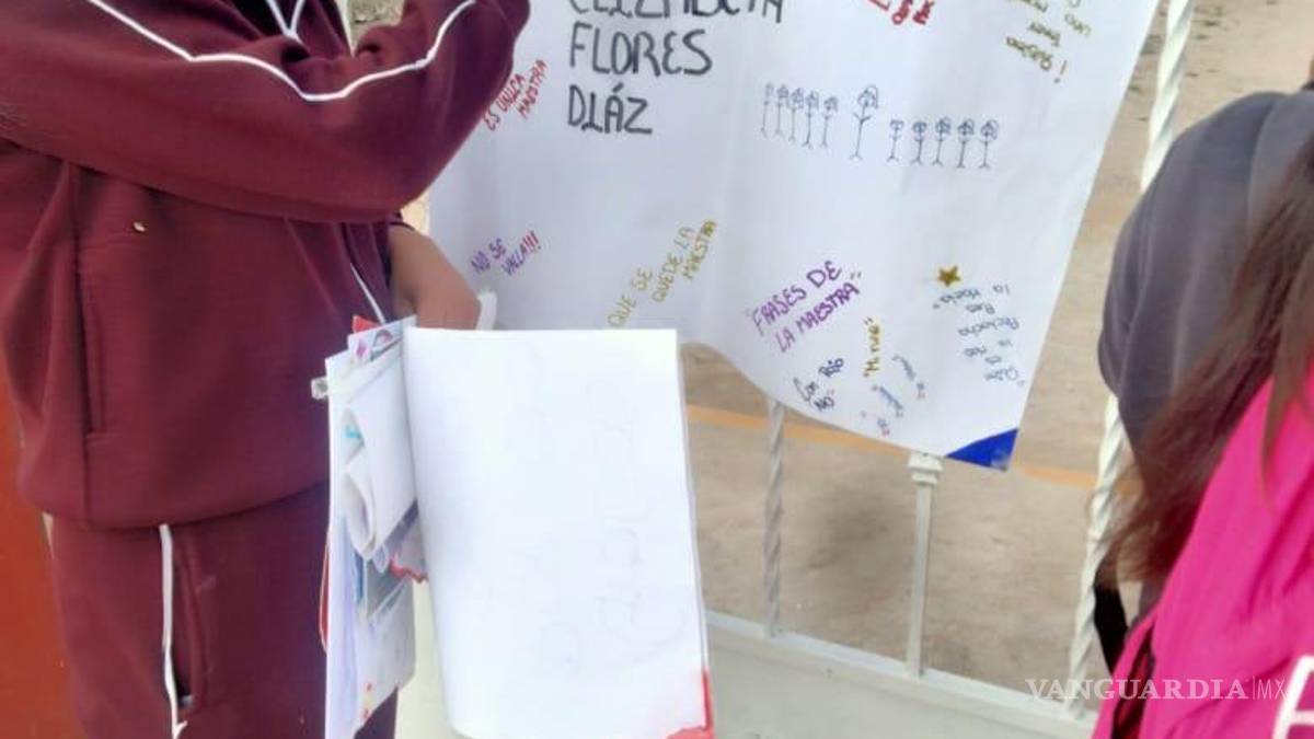 Protestan en telesecundaria de ejido de Saltillo; les quitan profesora y no envían interino