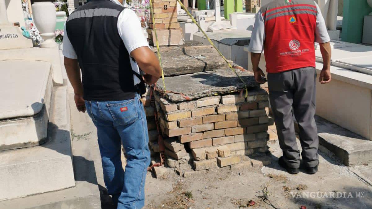 Inicia vigilancia en panteones por Día de las Madres en Saltillo