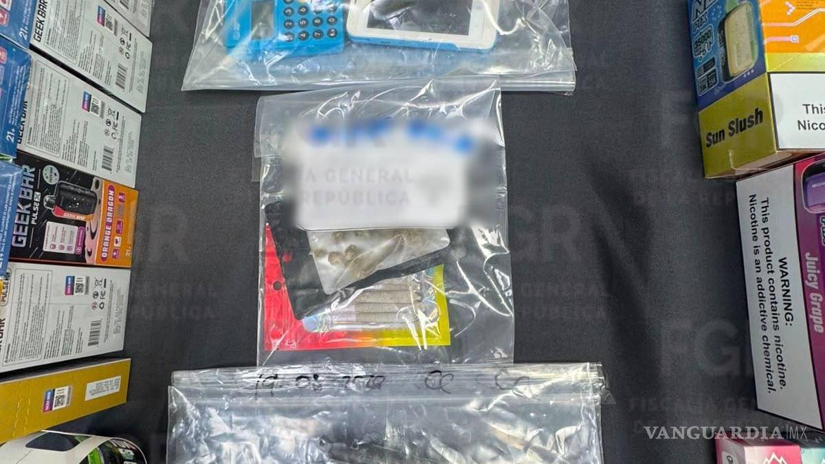 Cateo deja tres detenidos y el aseguramiento de casi 3 mil vapeadores, en NL